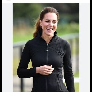 lululemon athletica Black Zip-Up Hoodie